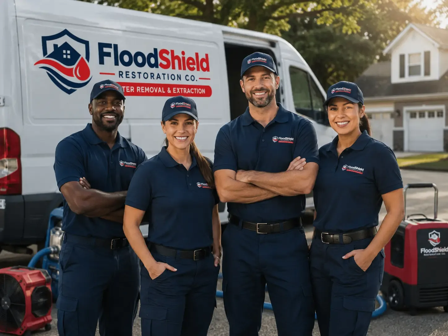 Flood Damage Restoration company in Versailles, NY